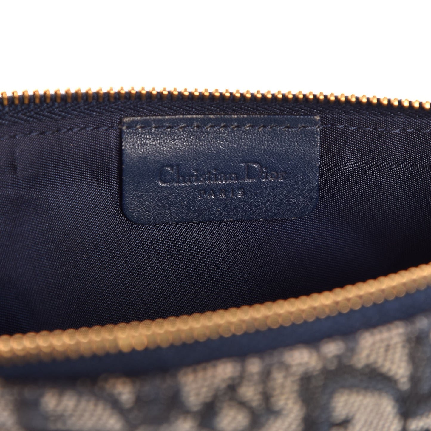 Monogram Mini Saddle Pochette Navy