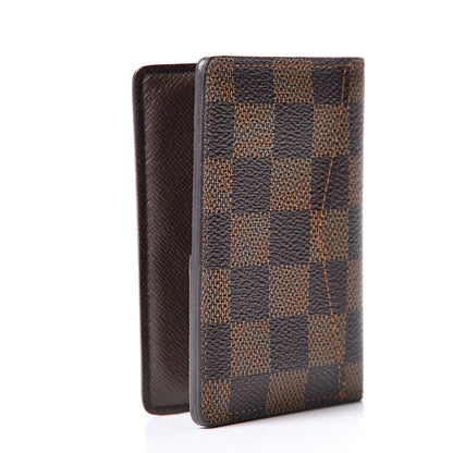 Louis Vuitton Damier Ebene Pocket Organizer NM 2 of 8