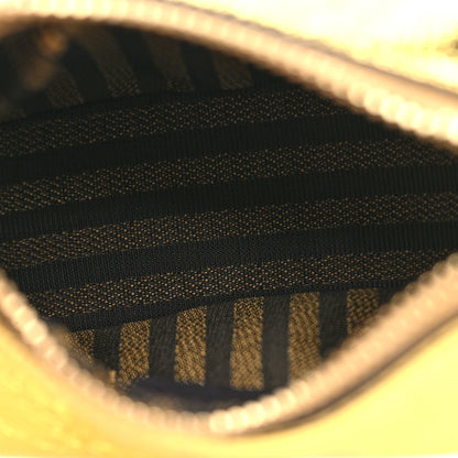 Fendi Rock Millenium Nano Fendigraphy Hobo Charm Gold 5 of 11
