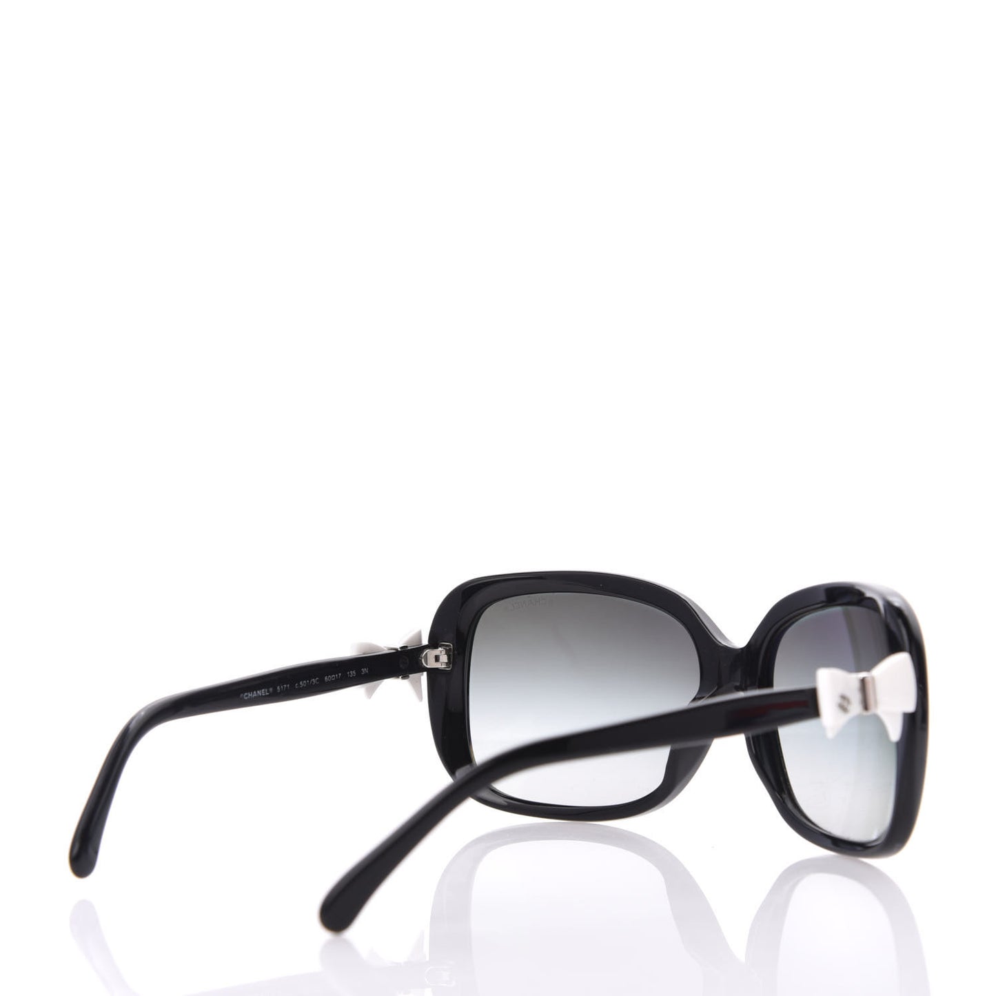 CC Bow Sunglasses 5171 Black White