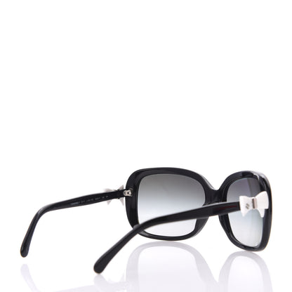 Chanel CC Bow Sunglasses 5171 Black White 4 of 8