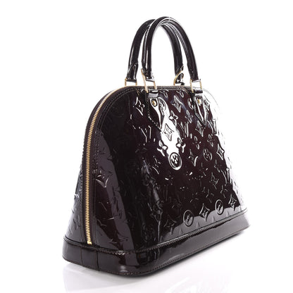 Louis Vuitton Vernis Alma PM Amarante 2 of 12