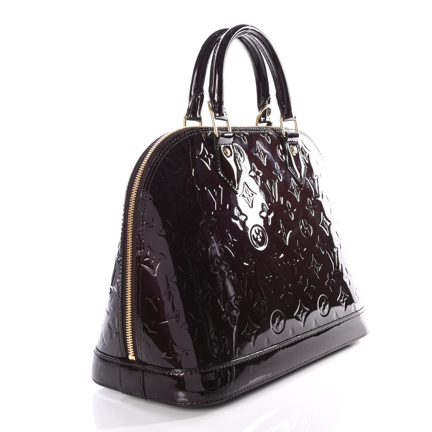 Louis Vuitton Vernis Alma PM Amarante 2 of 12