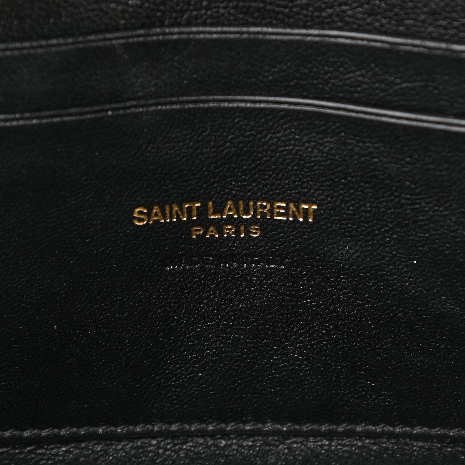 Saint Laurent Grain De Poudre Matelasse Monogram Mini Lou Camera Bag Dark Natural 6 of 11