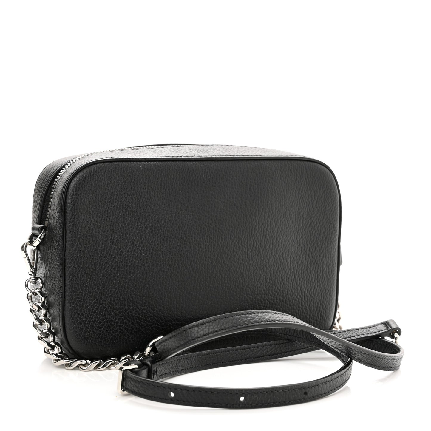 Calfskin Chanswell Studded Camera Bag Black