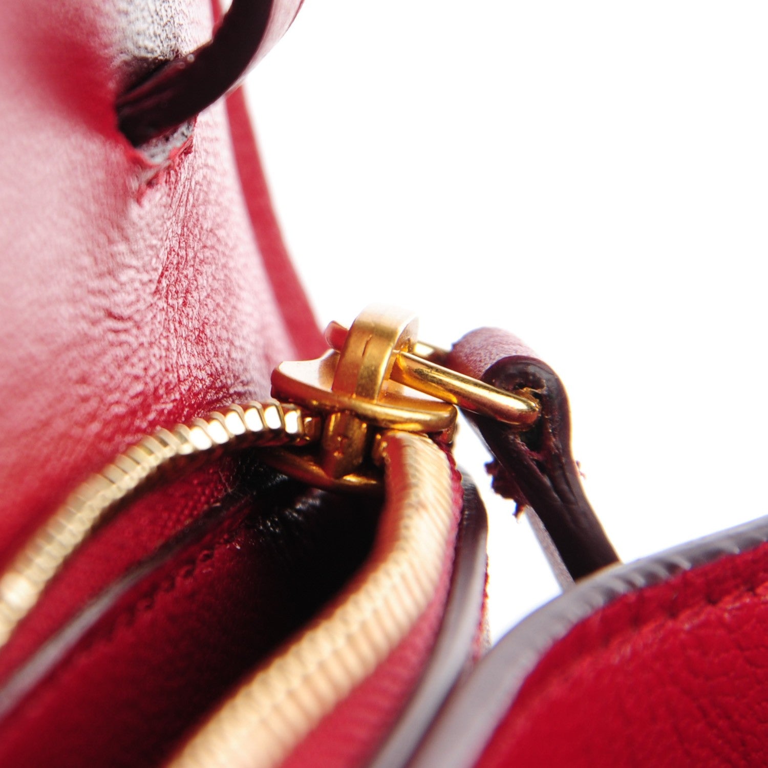Celine Smooth Calfskin Medium Classic Box Flap Bag Red 7 of 10