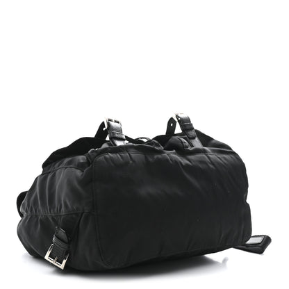 Prada Tessuto Nylon Saffiano Medium Backpack Black 4 of 10
