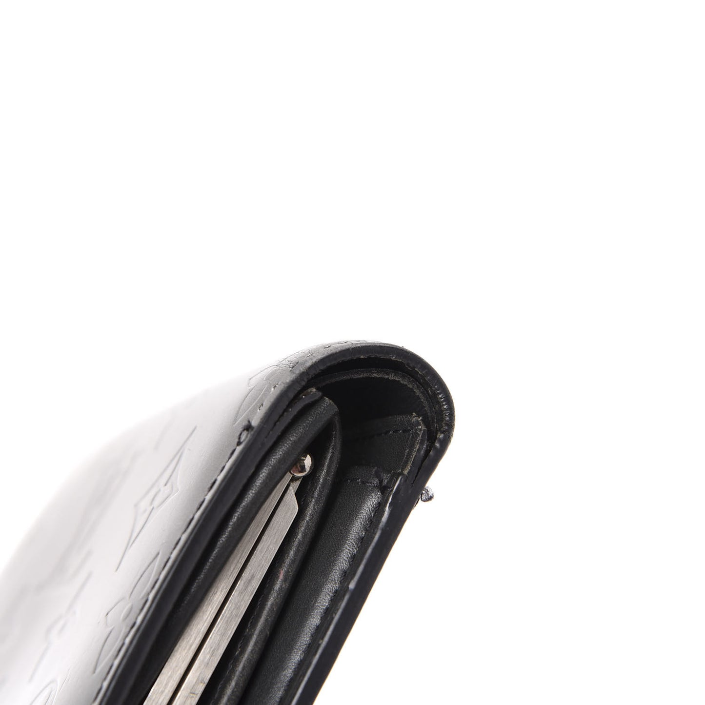 Mat Monogram French Purse Wallet Gris