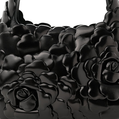 Valentino Garavani Nappa Atelier 03 Rose Edition Small Hobo Black 7 of 9