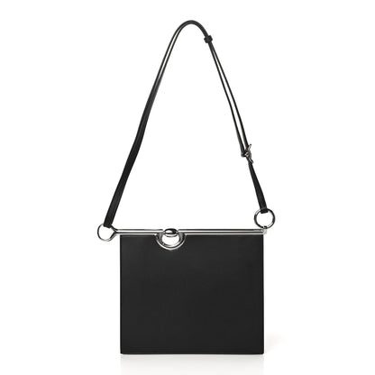 Hermes Chevre Chamkila Mors De Bride Bag Black 1 of 9
