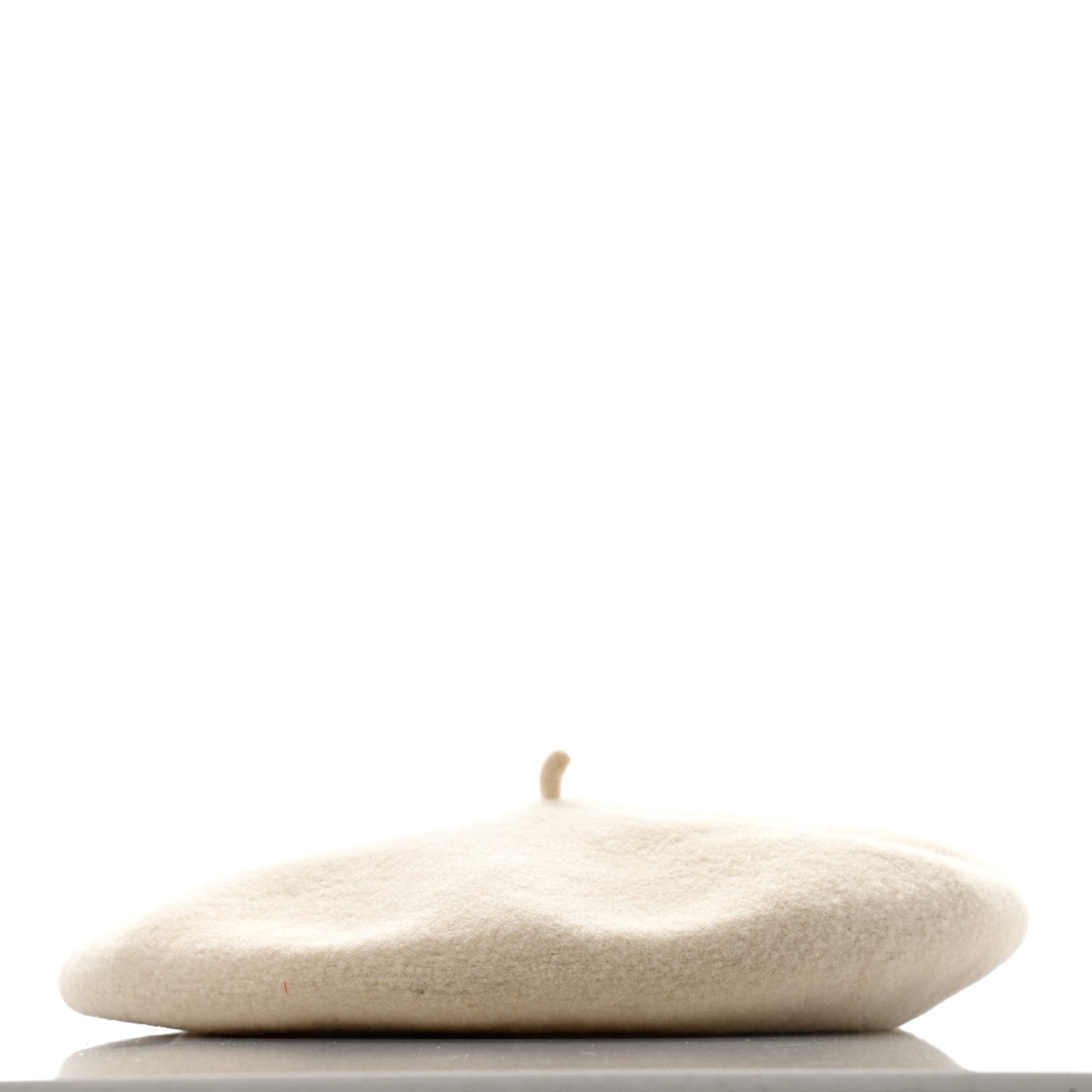 Hermes Merino Wool Bonnie Beret 58 Naturel 4 of 11