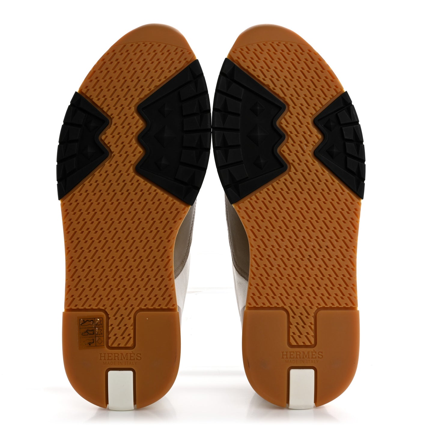 Calfskin Suede Mens Trail Sneakers 42 Beige Glaise Multicolor