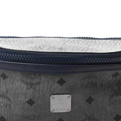 MCM Visetos Medium Belt Bag Phantom Grey 8 of 10
