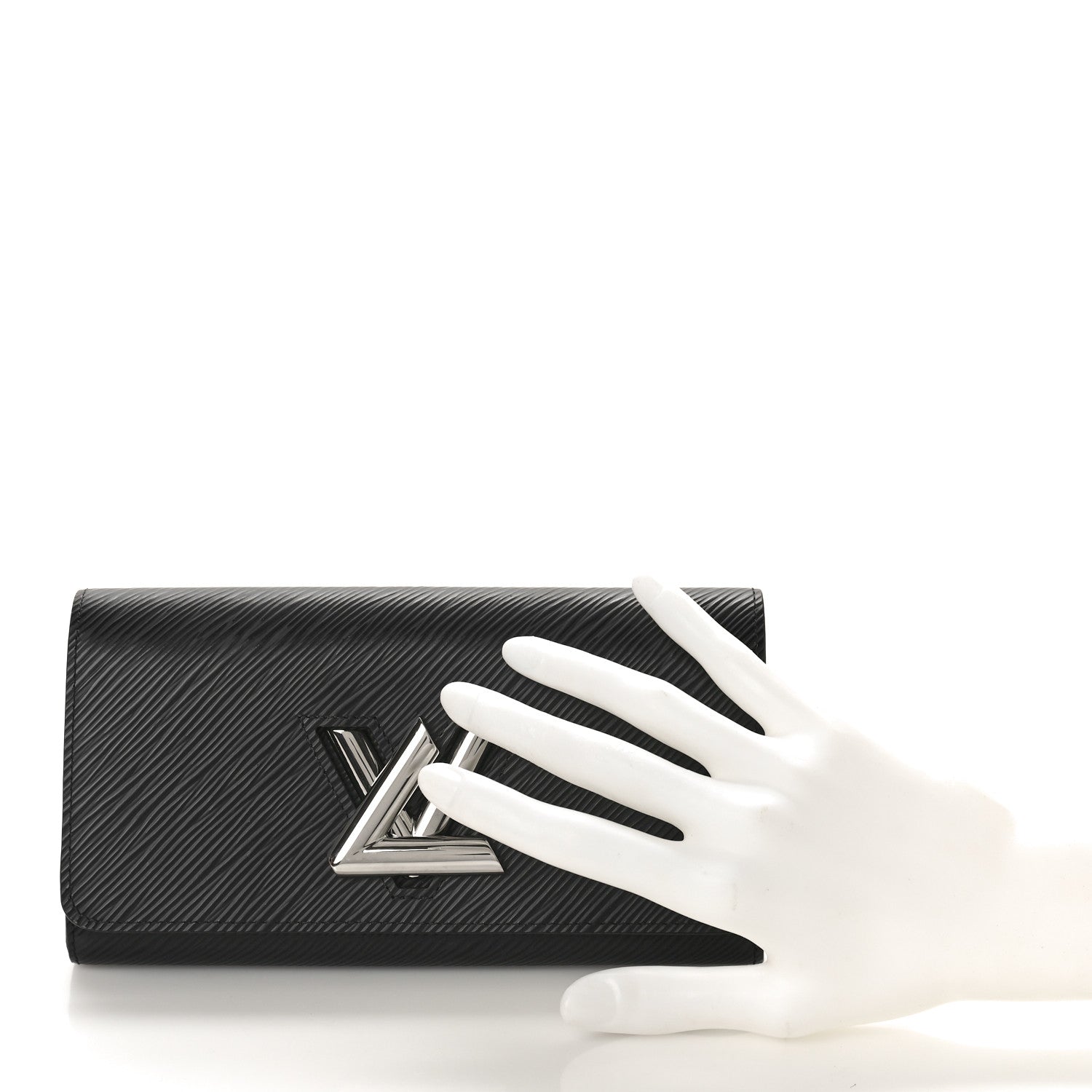 Louis Vuitton Epi Twist Wallet Black 2 of 9