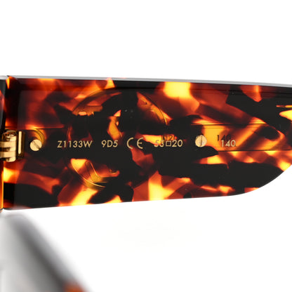Louis Vuitton Acetate Paris Texas Sunglasses Z1133W Dark Tortoise 6 of 8