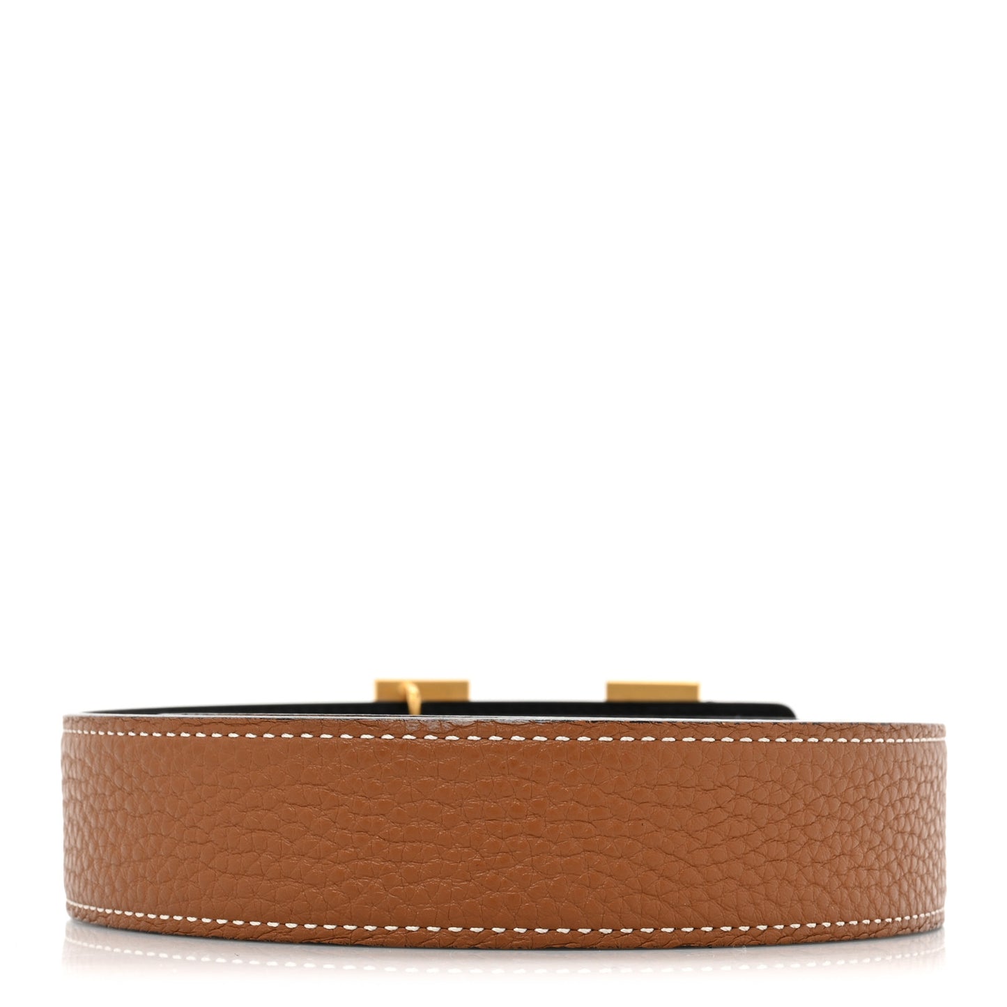 Box Togo 32mm Guilloche H Belt 95 38 Black Gold