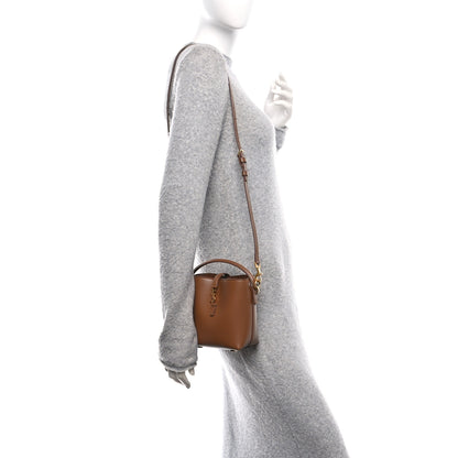 Saint Laurent Shiny Calfskin Le 37 Mini Bucket Bag Fox 2 of 10