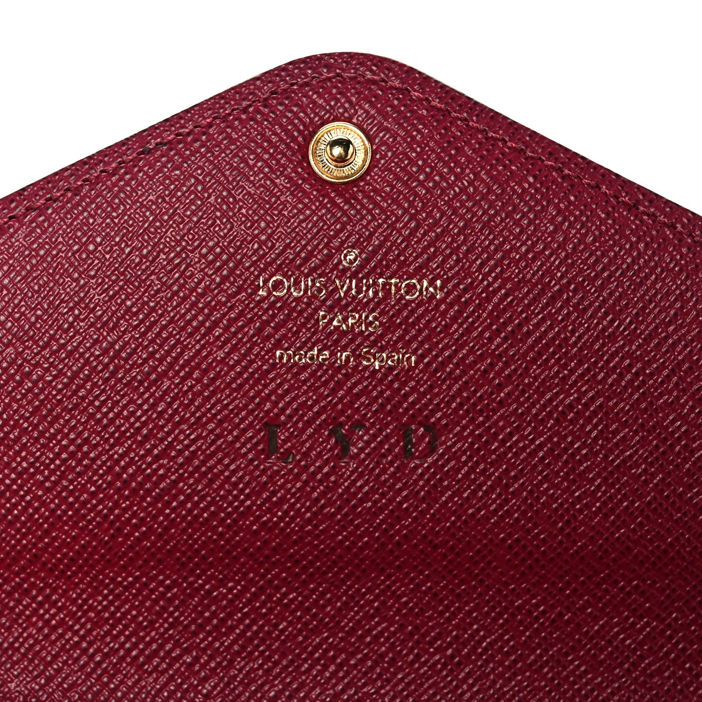 Monogram Josephine Wallet Fuchsia