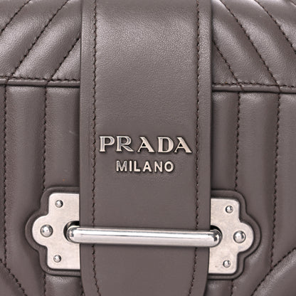 Prada Soft Calfskin Impunture Diagramme Cahier Bag Bambu 15 of 15