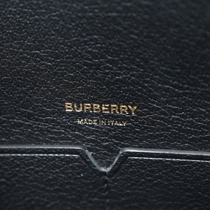 Burberry Calfskin Large Society Tote Black Black 6 of 9
