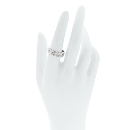 Chanel 18K White Gold Diamond Small Coco Crush Ring 56 7.75 2 of 6