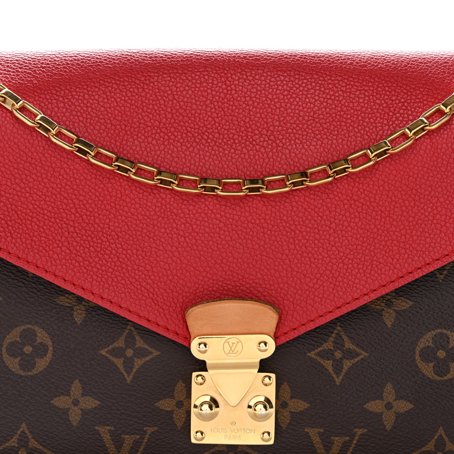 Monogram Pallas Chain Cherry