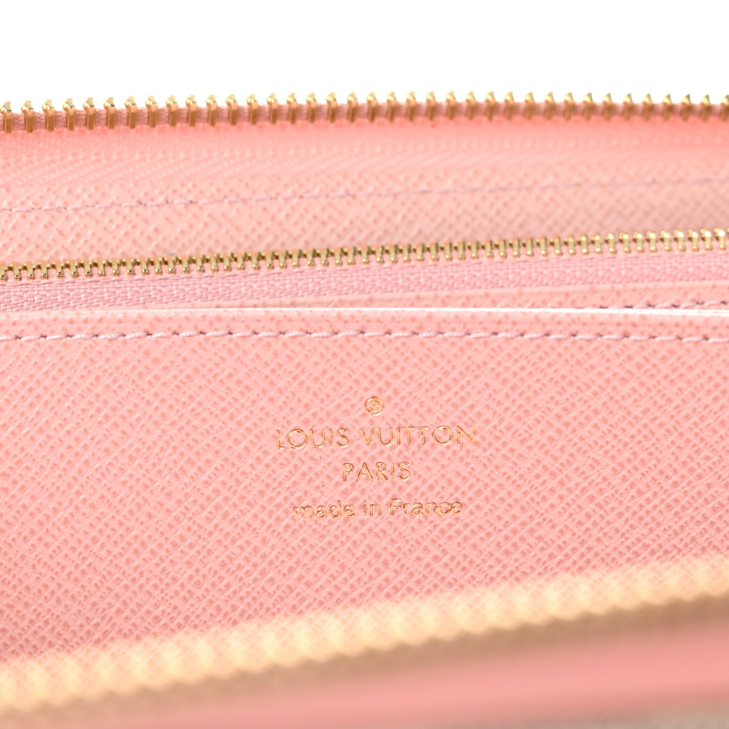 Damier Azur Zippy Wallet Rose Ballerine