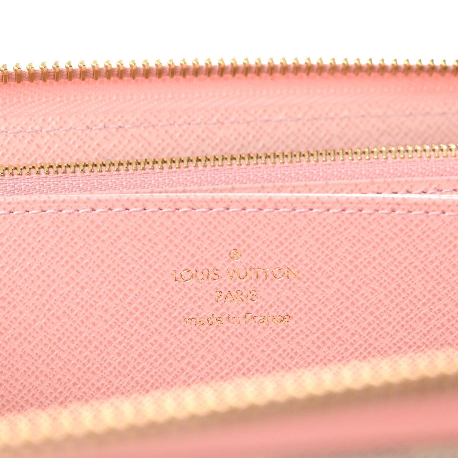 Louis Vuitton Damier Azur Zippy Wallet Rose Ballerine 6 of 7