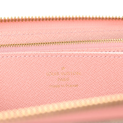 Louis Vuitton Damier Azur Zippy Wallet Rose Ballerine 6 of 7
