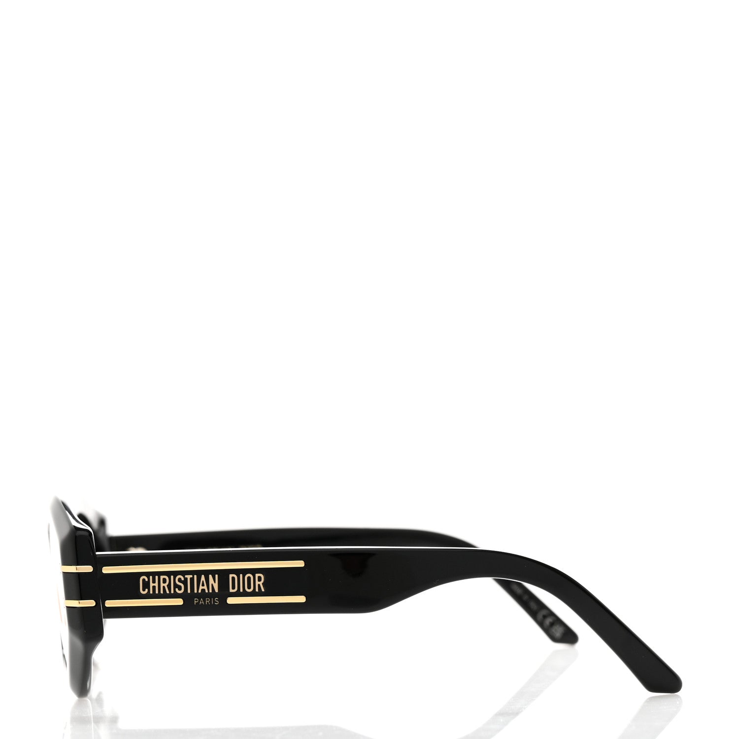 Christian Dior Acetate DiorSignature B1U Butterfly Sunglasses Black 3 of 8