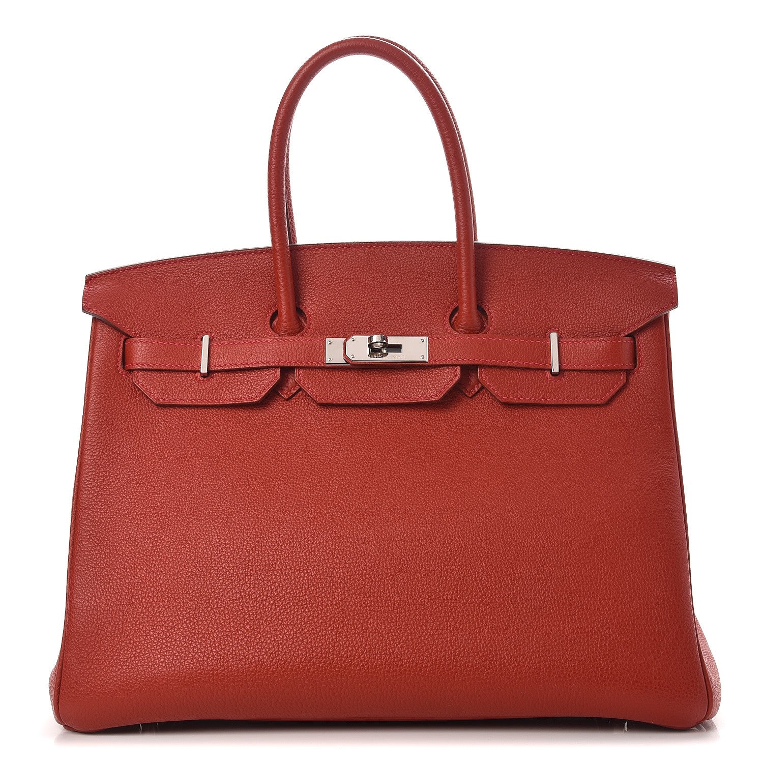 Hermes Togo Birkin 35 Rouge Casaque 1 of 30