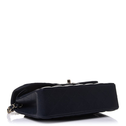 Chanel Caviar Quilted Small Double Flap Navy 3 of 11