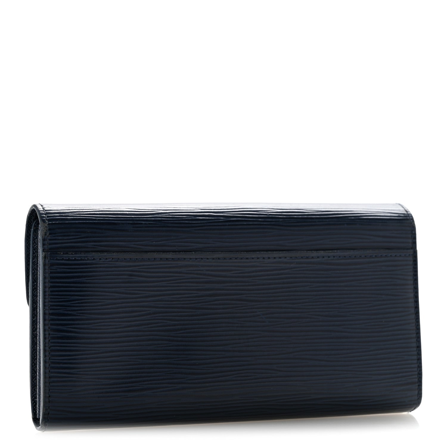 Louis Vuitton Epi Sarah Wallet NM Indigo 3 of 11