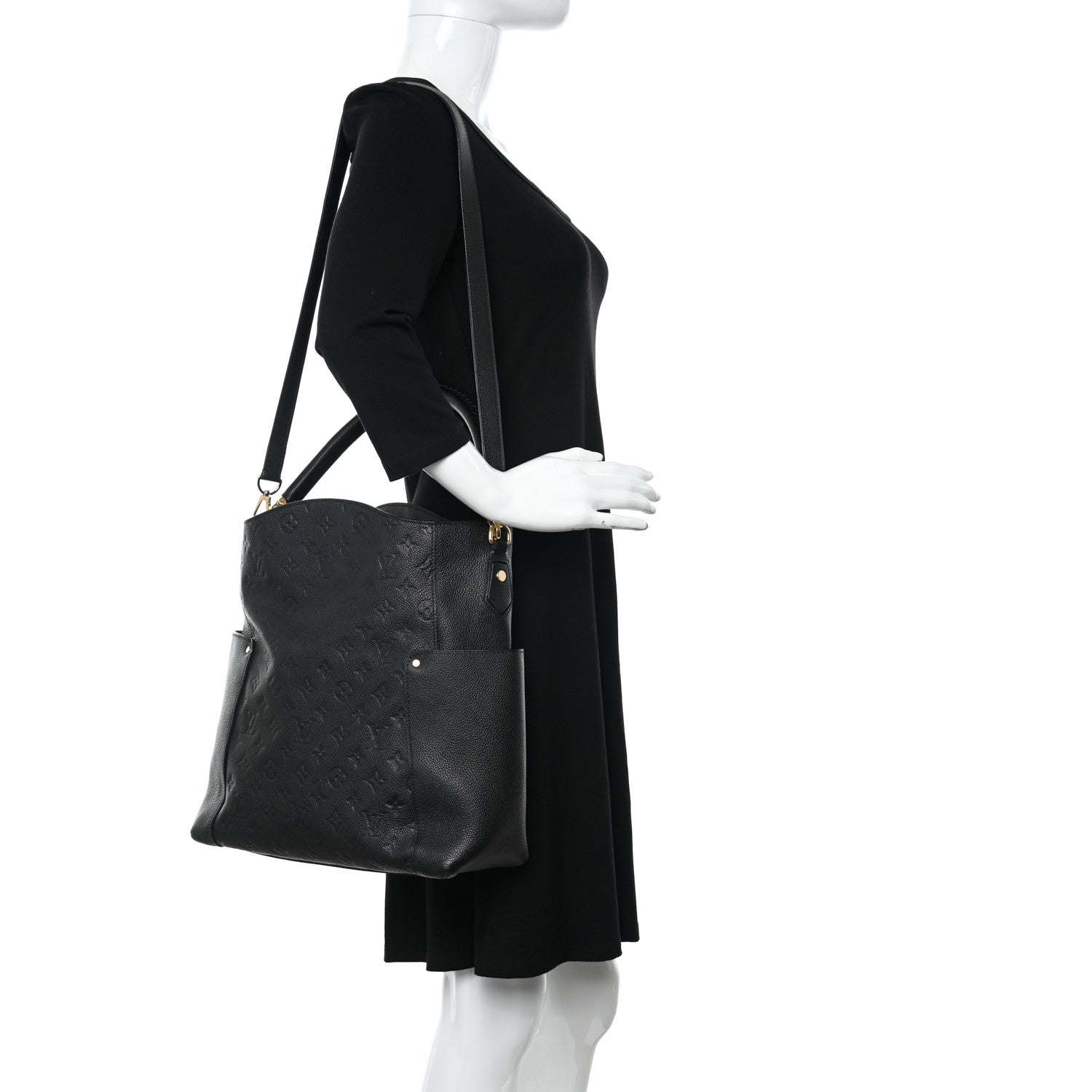 Louis Vuitton Empreinte Bagatelle Black 2 of 12