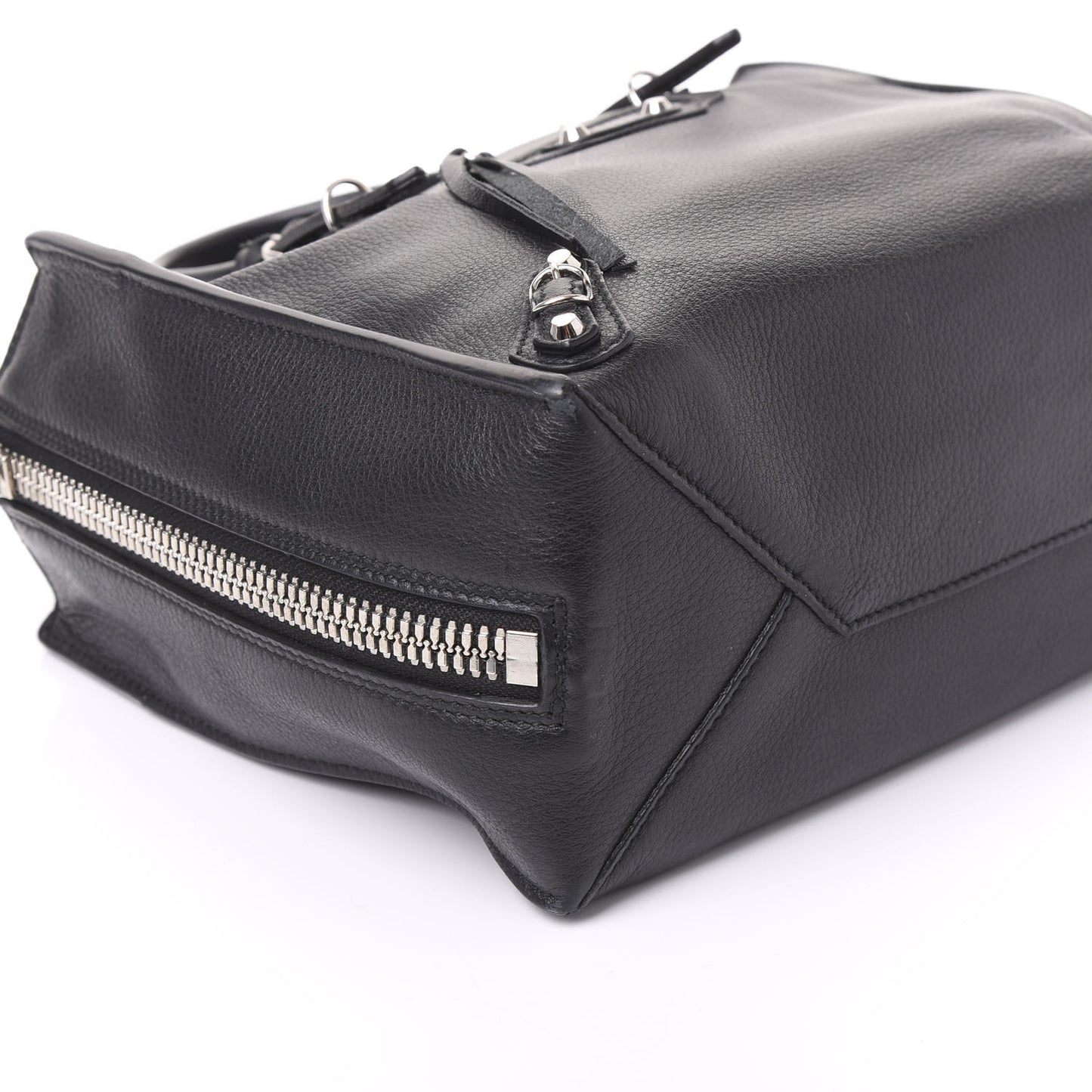 Veau Papier A6 Zip Around Tote Black