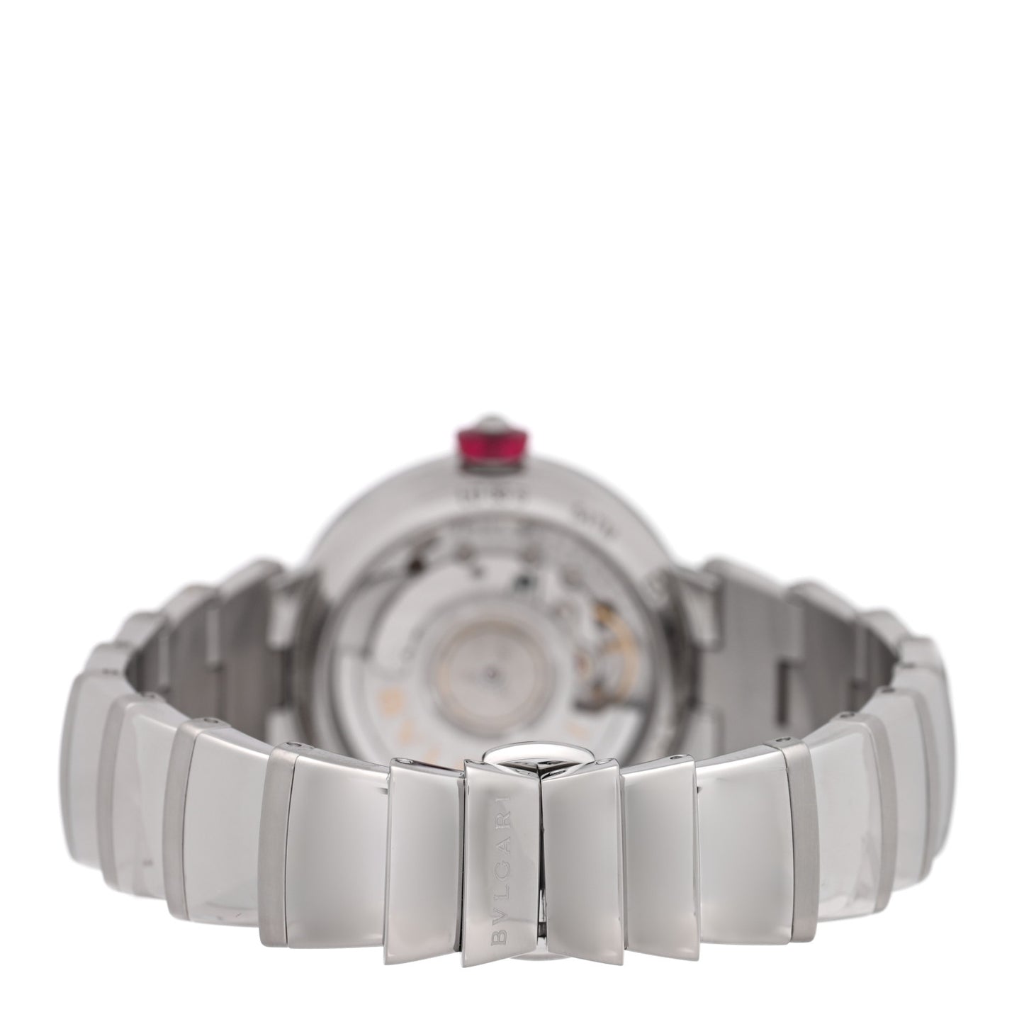 Stainless Steel Diamond Mother of Pearl 33mm Lucea Automatic Watch