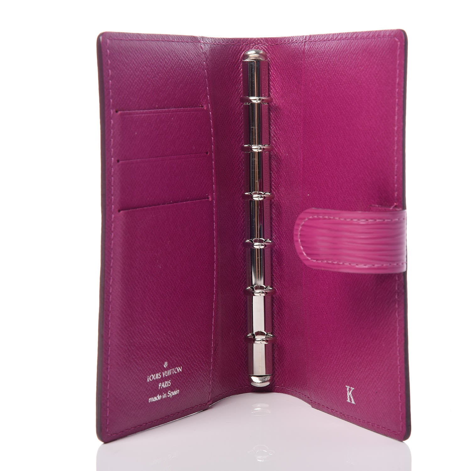 Louis Vuitton Epi Small Ring Agenda Cover Grenade 5 of 9