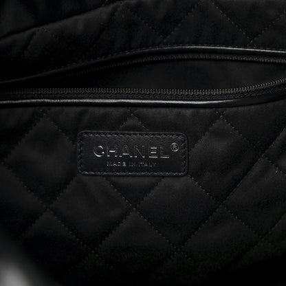 Chanel Shiny Calfskin Quilted Chanel 22 So Black 6 of 9