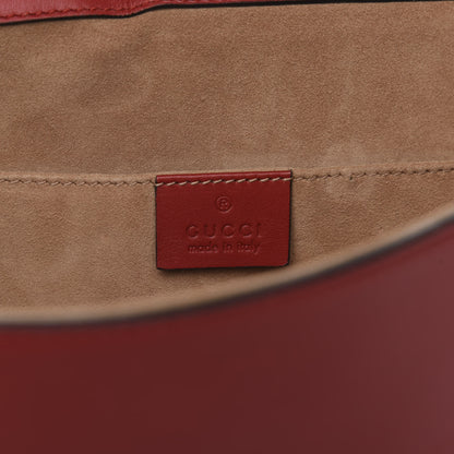 Gucci Calfskin Maxi Sylvie Clutch Red 8 of 12