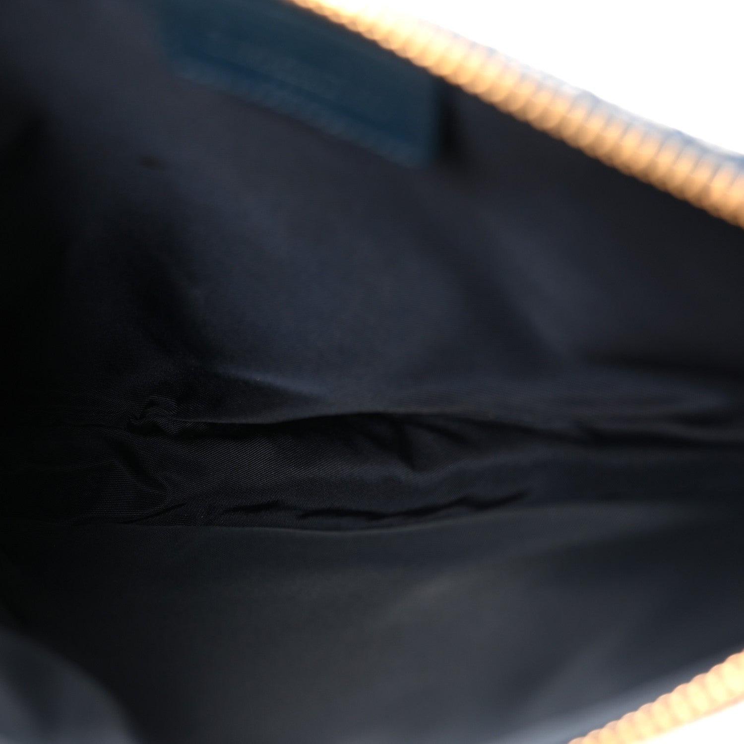 Christian Dior Monogram Mini Saddle Pochette Navy 5 of 10