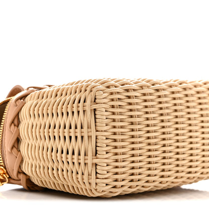 Loro Piana Wicker Calfskin L19 Extra Pocket Pouch Natural 8 of 9