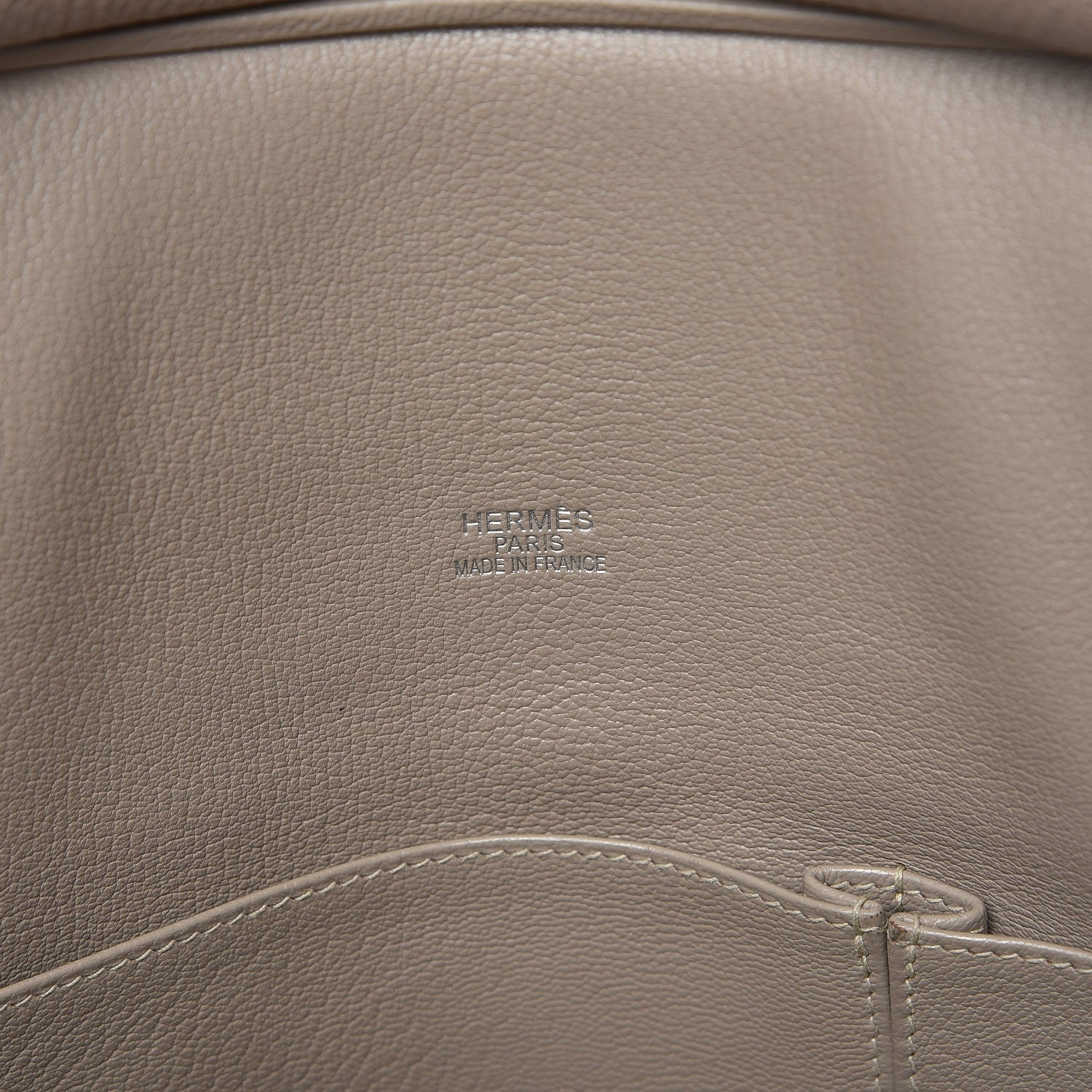 Hermes Taurillon Clemence Jypsiere Gypsy 34 Gris Tourterelle 6 of 7