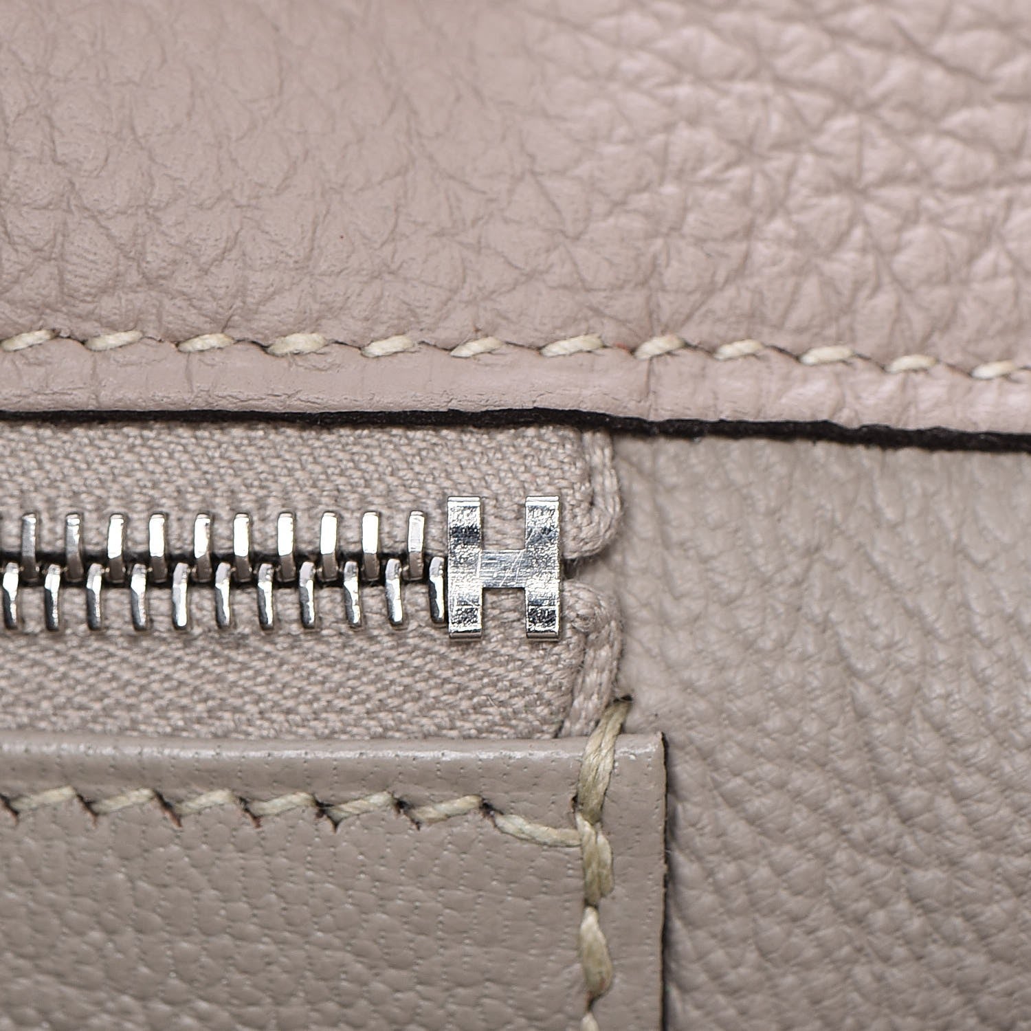 Hermes Togo Kelly Retourne 40 Gris Tourterelle 14 of 32