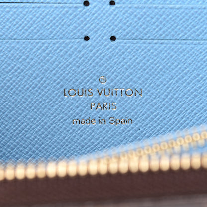 Louis Vuitton Damier Ebene 2017 Christmas Animation Clemence Wallet 6 of 7