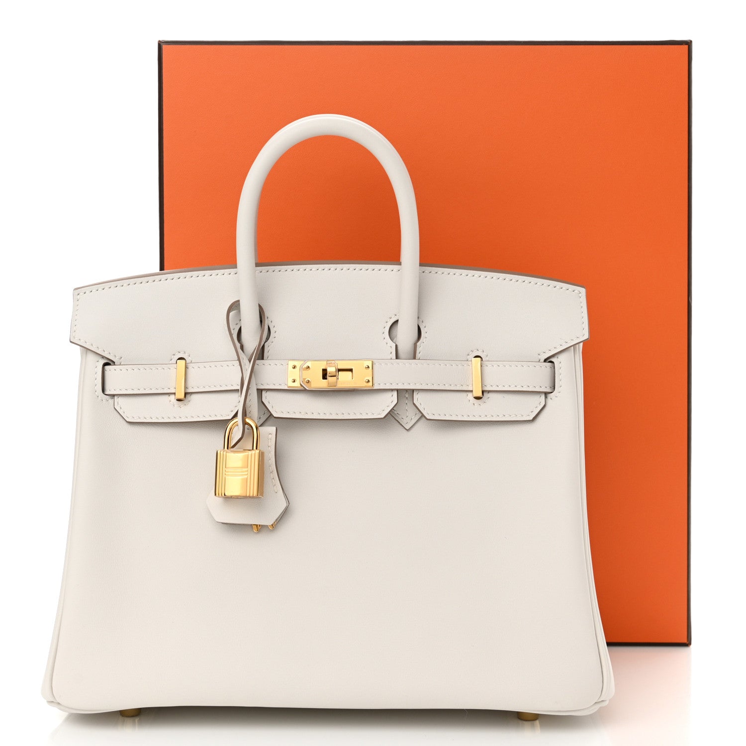 Hermes Swift Birkin 25 Gris Pale 11 of 11