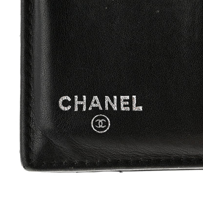Chanel Patent Quilted Brilliant Compact Wallet Black 7 of 14