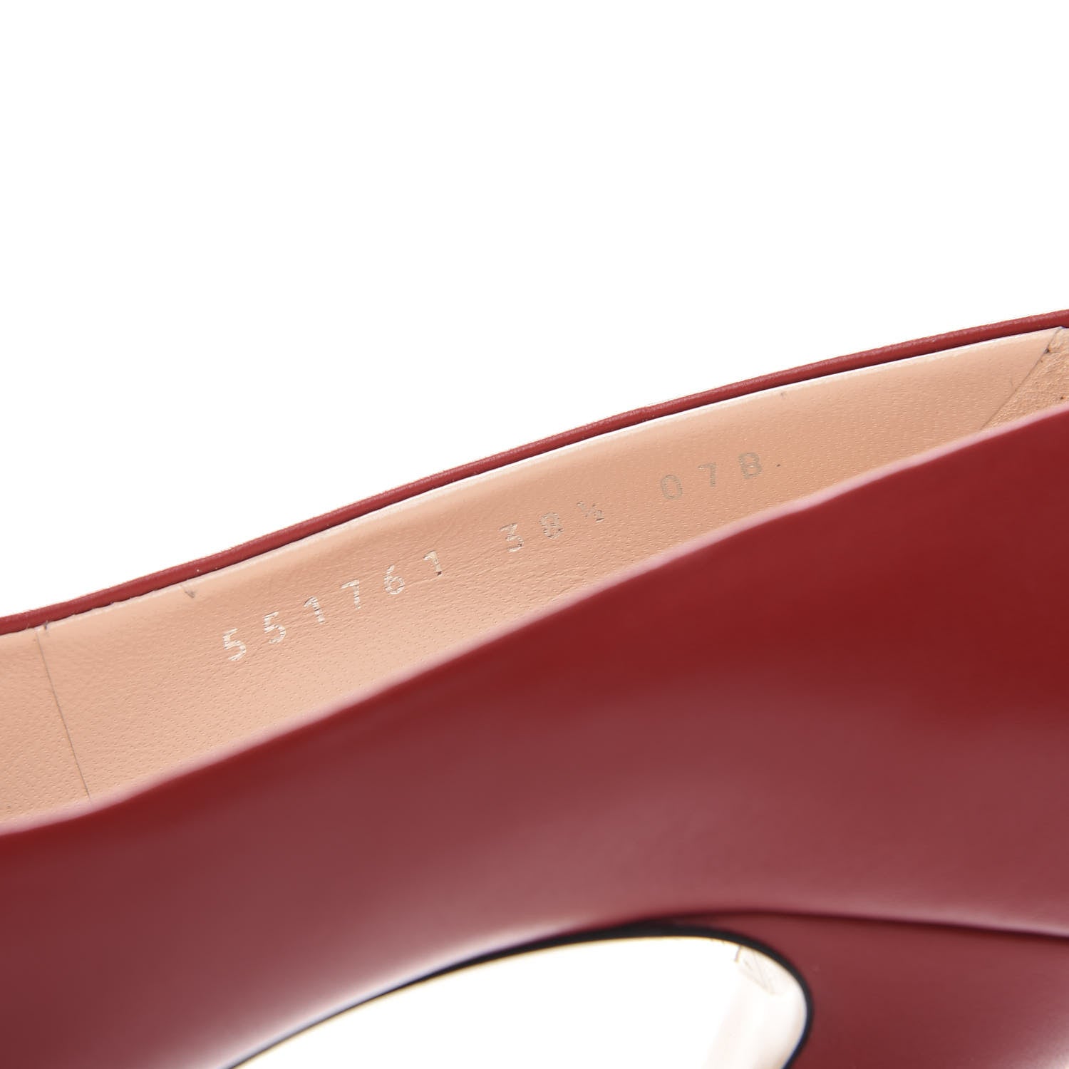 Gucci Nappa Bow High Heel Pumps 38.5 Hibiscus Red 8 of 9