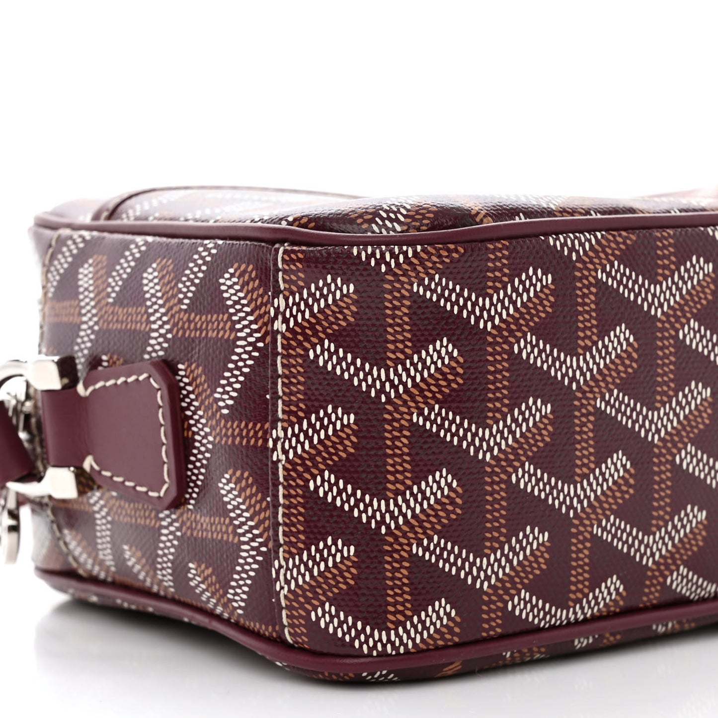 Goyardine Sac Cap Vert Burgundy