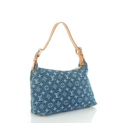 Louis Vuitton Monogram Denim Baggy PM Blue 3 of 7