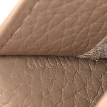 Delvaux Taurillon Pin Daily Surpique Bucket Sand 8 of 11